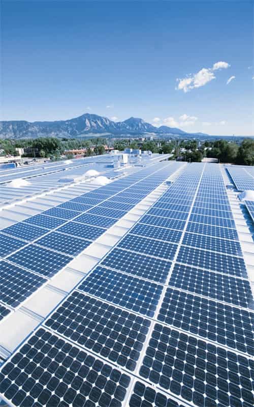 پنل خورشیدی نواری خطی لایه نازک